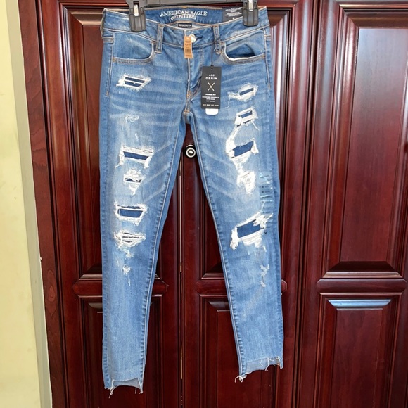 American Eagle NWT Jeans 6- Power Fit Jegging - Picture 1 of 7